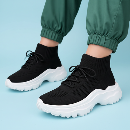 SooFeet's Women Sock Pro | Breathable Arch-support Cushioned Heels Nurse Shoes
