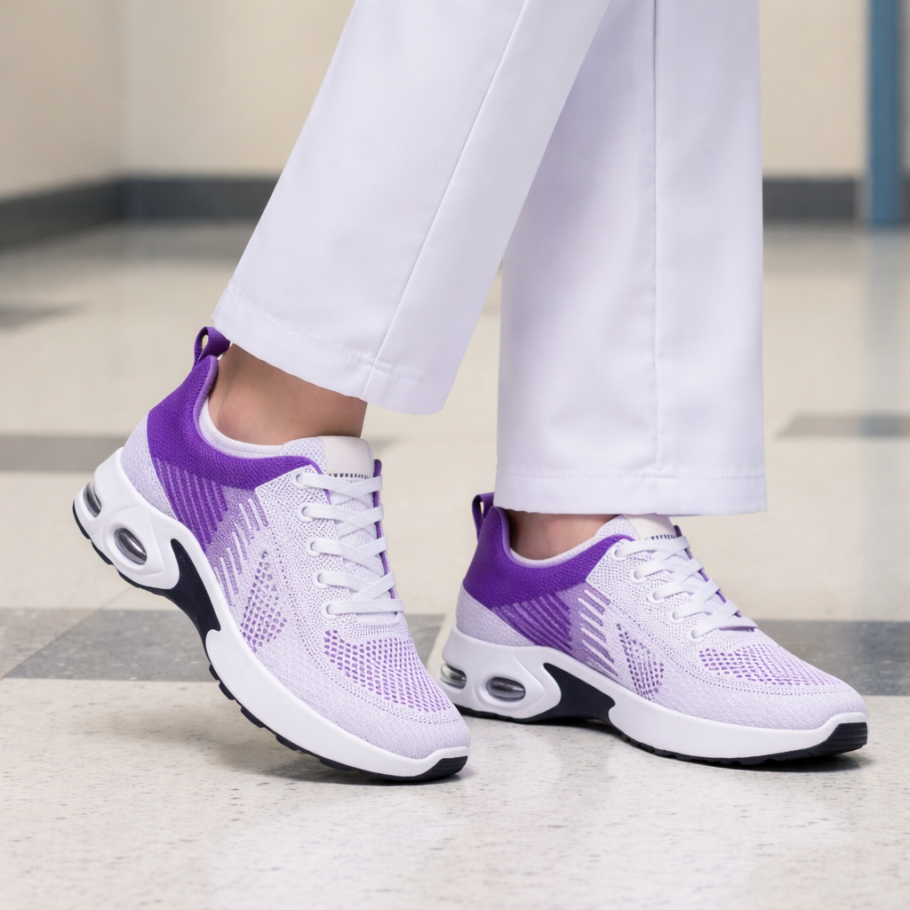 SooFeet's Women Cloud Walk | Arch-support Non-slip Comfy Nurse Shoes