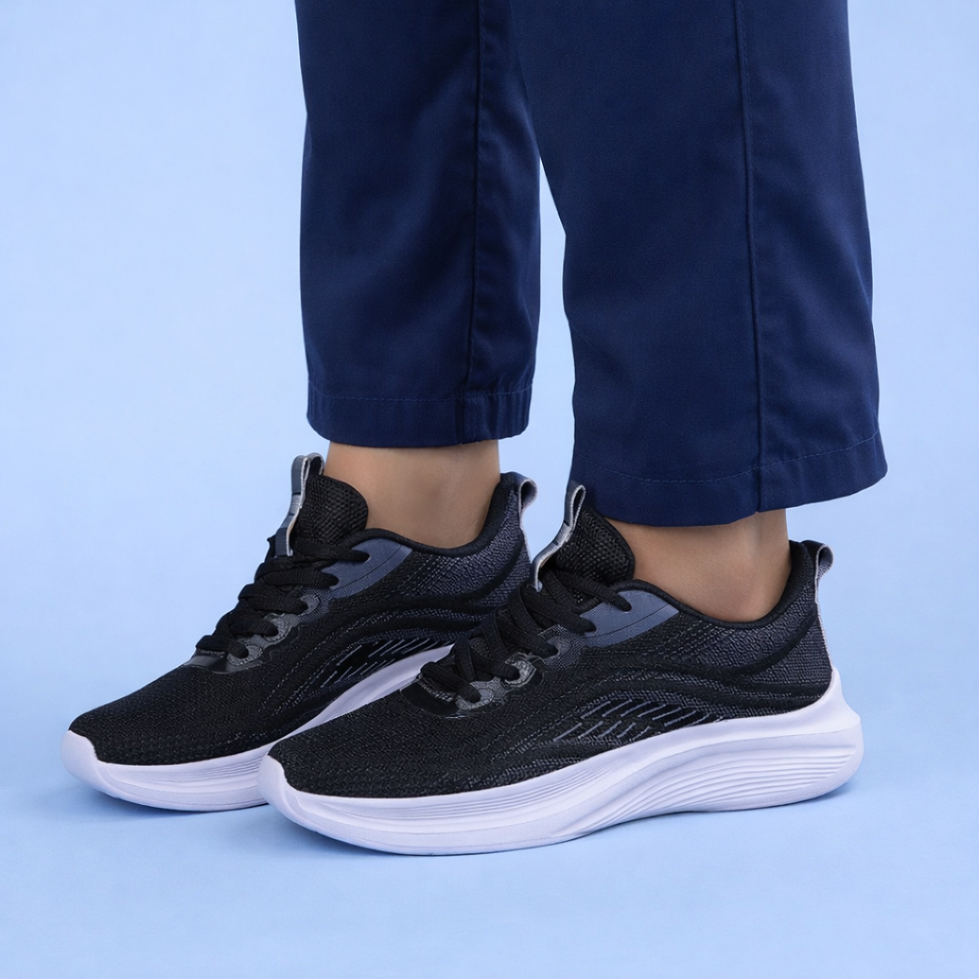 SooFeet's Women Shift Run | Ultra-light Airy Arch-support Slip-resistant Nurse Shoes
