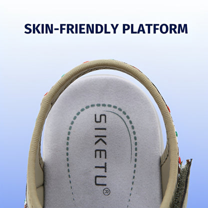 SooFeet's Women Chevron Comfort | Arch-support All-day Standing Cushioned Sandals