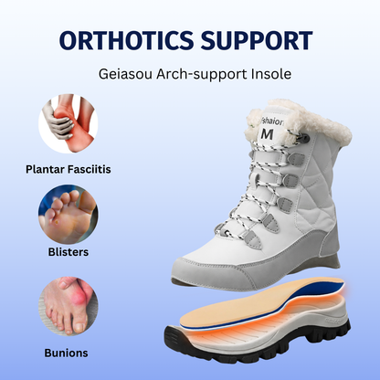 SooFeet's Women Warm Step | Waterproof Anti-slip Winter Boots