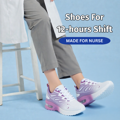 SooFeet's Women Stride Force | Breathable Arch-support Air-cushioned Stylish Nurse Shoes