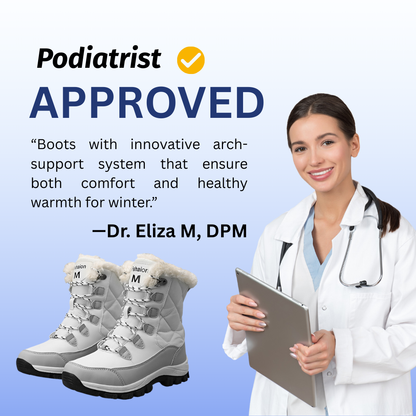 SooFeet's Women Warm Step | Waterproof Anti-slip Winter Boots