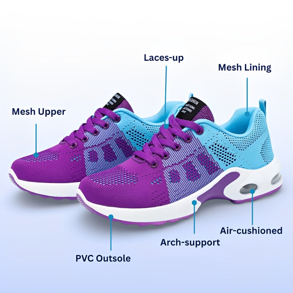 SooFeet's Women Vitality | Breathable Arch-support Air-cushioned Comfortable Nurse Shoes