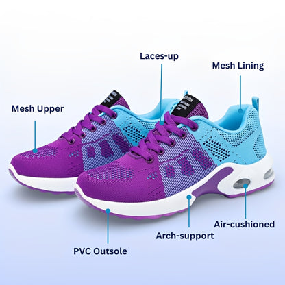 SooFeet's Women Vitality | Breathable Arch-support Air-cushioned Comfortable Nurse Shoes