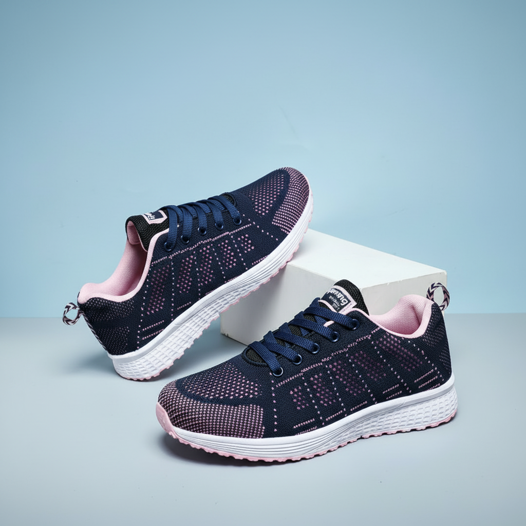 SooFeet's Women Daily Shift | Breathable Ultra-light Vulcanize Sporty On Fleek Nurse Shoes