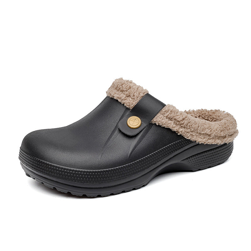 Kinengxi Pantoffels voor dames en heren, clogs voor de winter, warm Kinengxi Pantoffels voor dames en heren, clogs voor de winter, warm