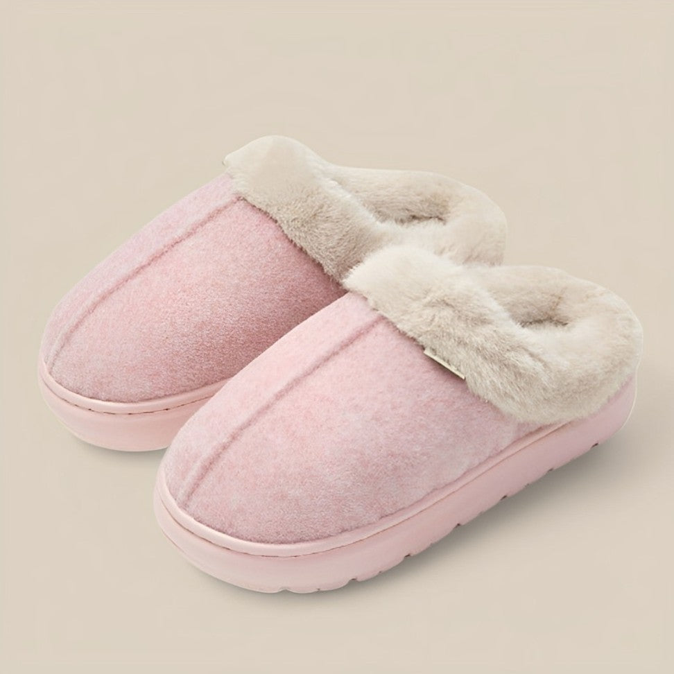 SooFeet Women Winter Slippers Comfortable Warm Non-slip