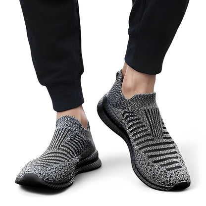 SooFeet Men Orthopedic Shoes Breathable Mesh Slip-on Outdoor Jogging