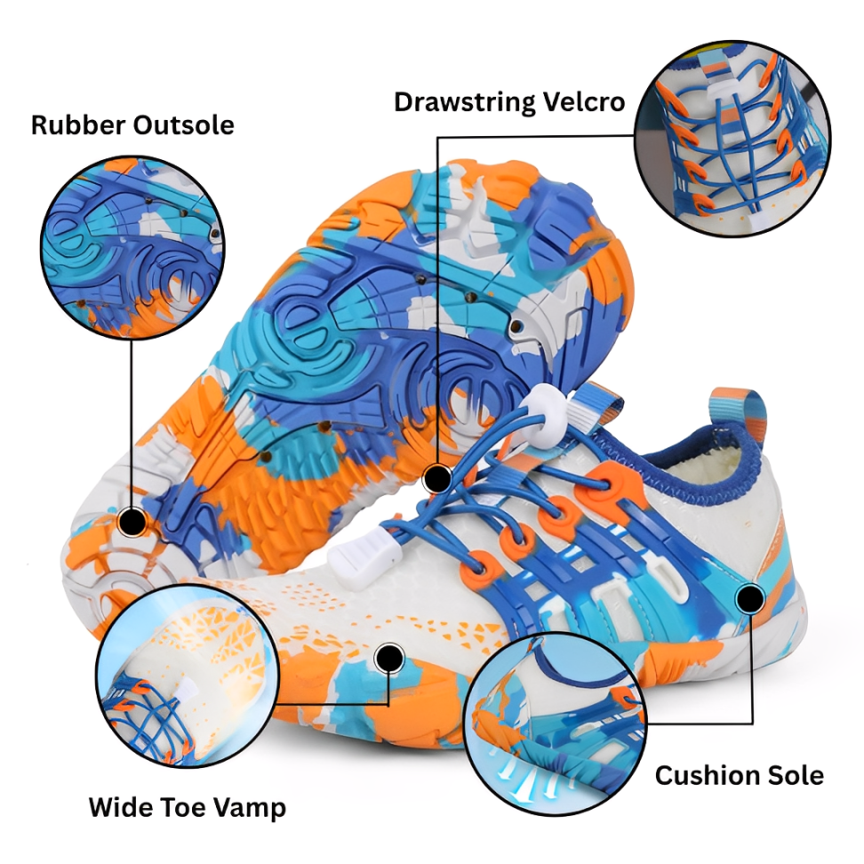 SooFeet Men #1 Barefoot Shoes Comfortable Mesh Airy Natural Lightweight Summer Beach Walking