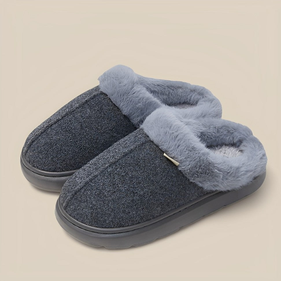 SooFeet Women Winter Slippers Comfortable Warm Non-slip