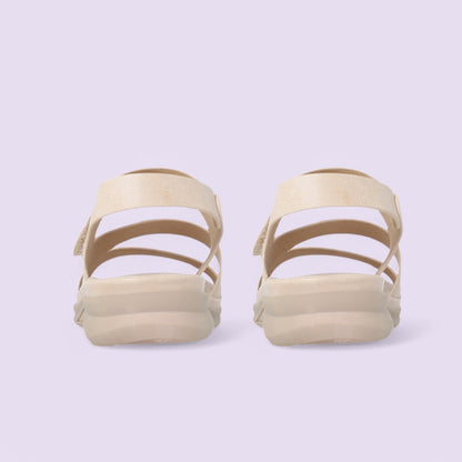 SooFeet Women Orthopedic Sandals Breathable Arch-support Side Velcro Summer Casual