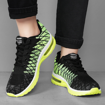 SooFeet Men Orthopedic Shoes Comfortable Arch-support Airy Mesh Lightweight Althetic Sneakers