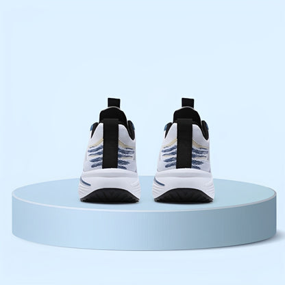 SooFeet Men Orthopedic Shoes Breathable Flying Weave Non-slip Casual Walking Lightweight Shoes