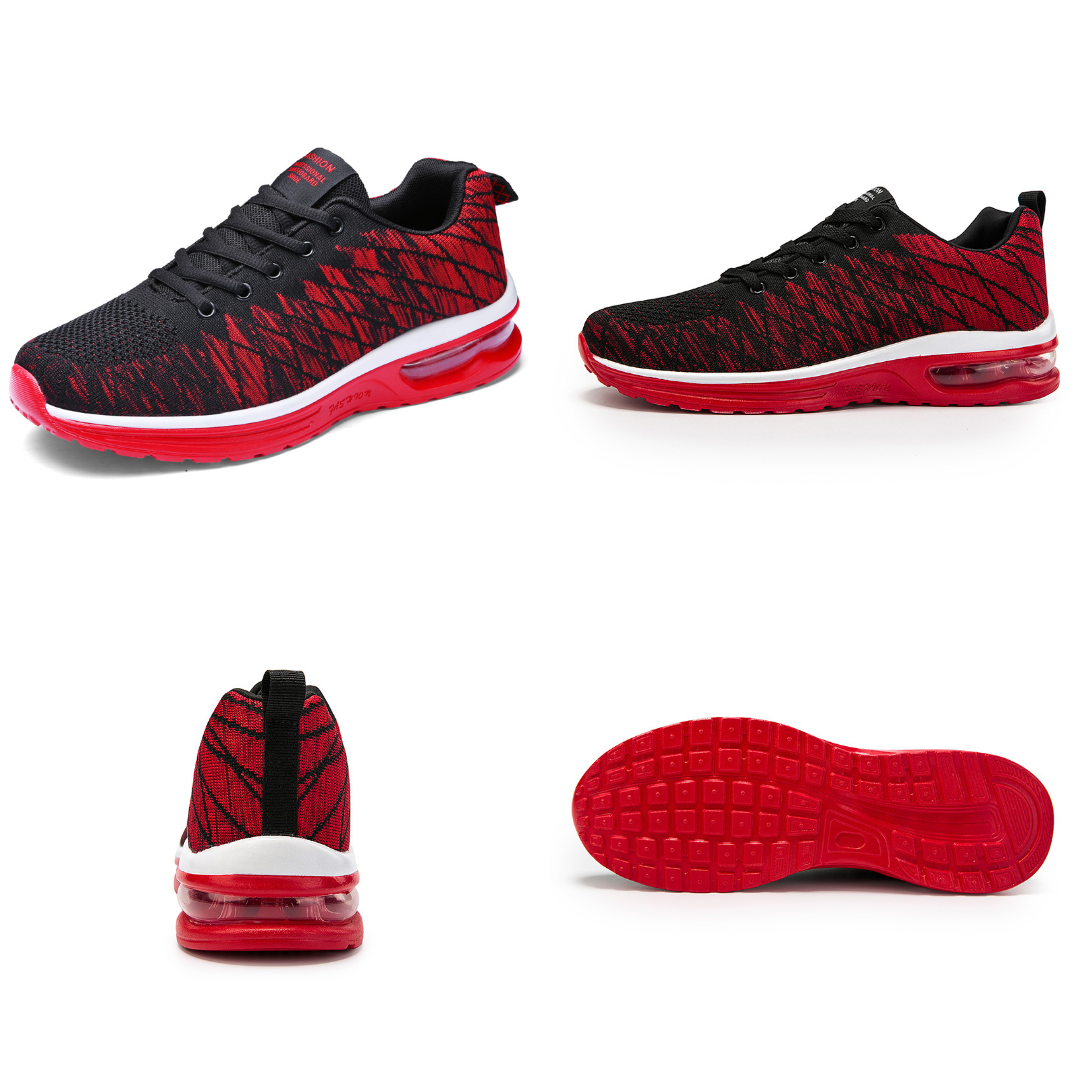 SooFeet Men Orthopedic Shoes Comfortable Arch-support Airy Mesh Lightweight Althetic Sneakers