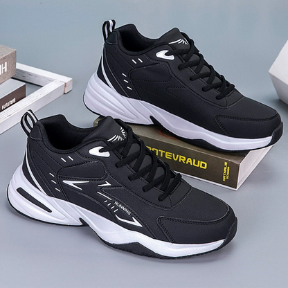 SooFeet Men Orthopedic Shoes Waterproof Leather Arch-support Traction Active Design Walking