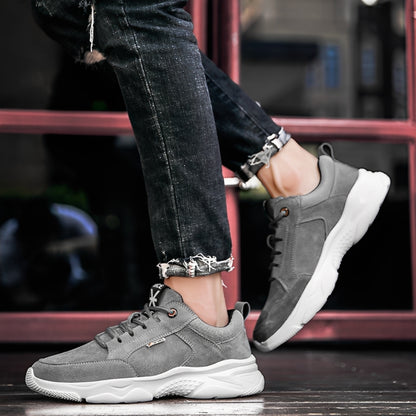 SooFeet Men Orthopedic Shoes Comfy Leather Mesh Water-resistant Airy Casual Sneakers Walking