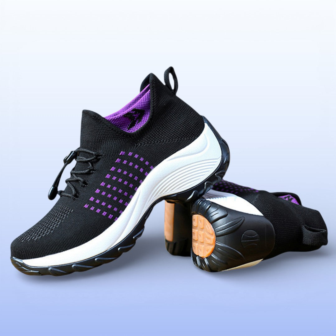 SooFeet's Women Comfy Arch | Arch-support Breathable Slip-on Nurse Shoes