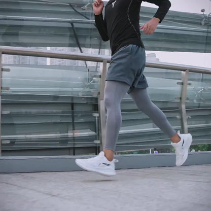 SooFeet Men Orthopedic Shoes Arch-support Airy Mesh Cushioned Sole Comfy Sneakers