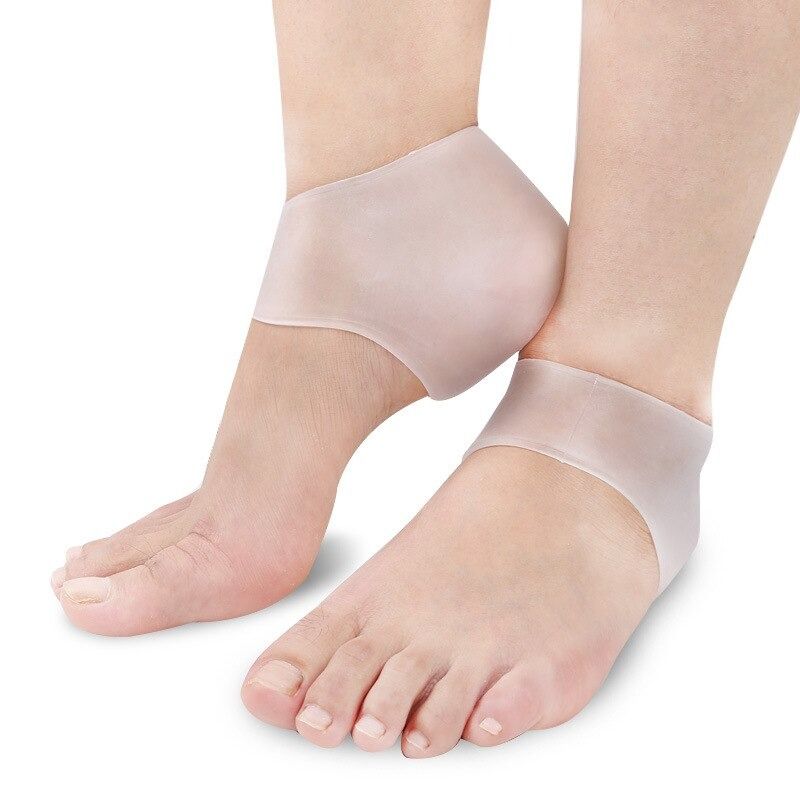 SooFeet SOOFEET Gel Silicone Heel Protector Socks Moisturizing Insoles