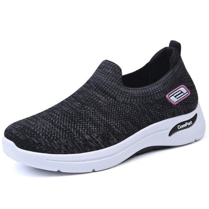 SOOFEET Women Orthopedic Breathable Mesh Weaving Spring Summer Walking Shoes