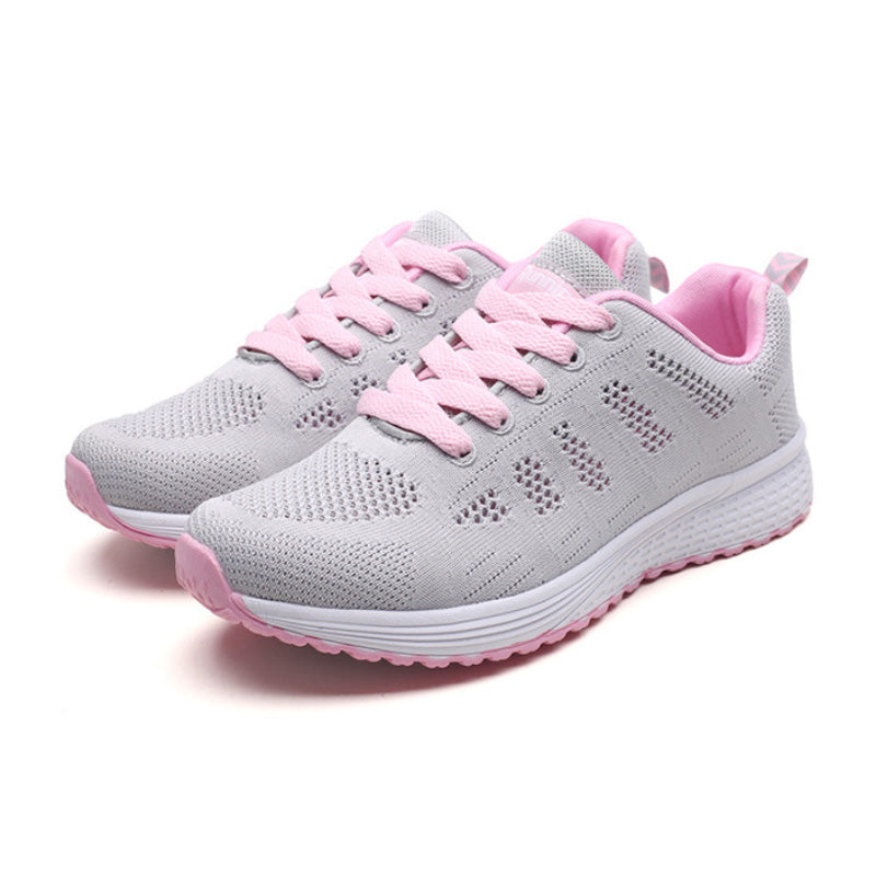 SOOFEET Women Sneakers Breathable Ultra Light Vulcanize Sporty On Fleek Sport Shoes