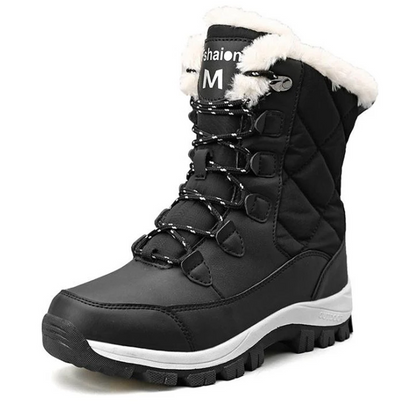 SooFeet SOOFEET Women Mid-Calf Boots Super Warm Fur Waterproof Comfortable Winter Boots